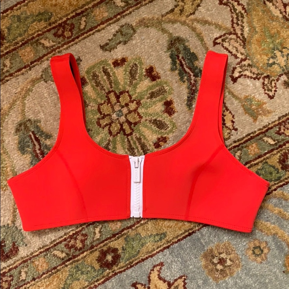 Hoaka Red bikini top